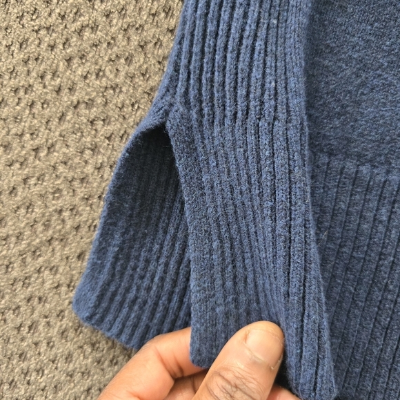 Madewell Sweater Small Women Colorblock Charleston V-Neck Pullover Cozy - Picture 6 of 12